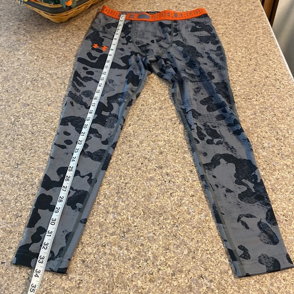 Under Armour HeatGear Compression Tights Pants Leggings Medium - Picture 7 of 15